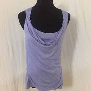 TAHARI SZ L SLOUCH SLEEVELESS TOP SHIRT